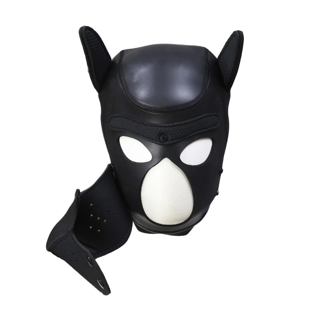 Sexy Headgear BDSM Bondage for Role Games / Adult Rubber Mask in Puppy Form / Sex Toy for Couples - EVE's SECRETS