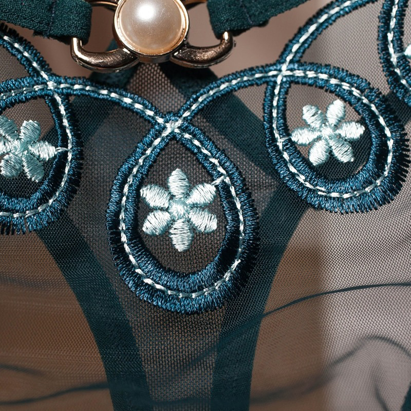 Sexy Lace G-Strings with Flower Design / Women's Hot Underwear - EVE's SECRETS