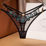 Sexy Lace G-Strings with Flower Design / Women's Hot Underwear - EVE's SECRETS