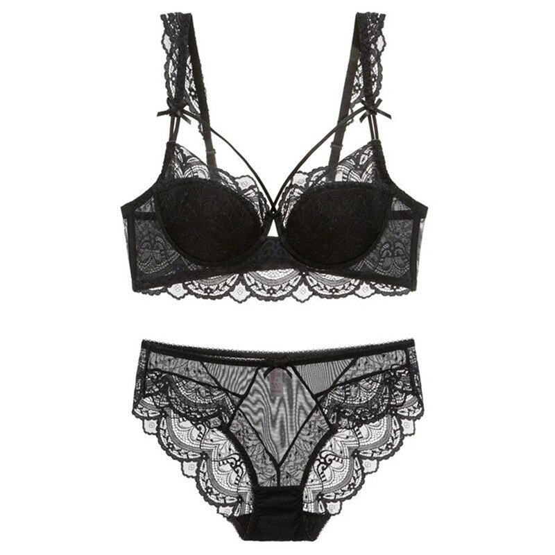 Sexy Lace Women's Underwear / Ladies Push Up Bra Set / Erotic Adult Lingerie - EVE's SECRETS