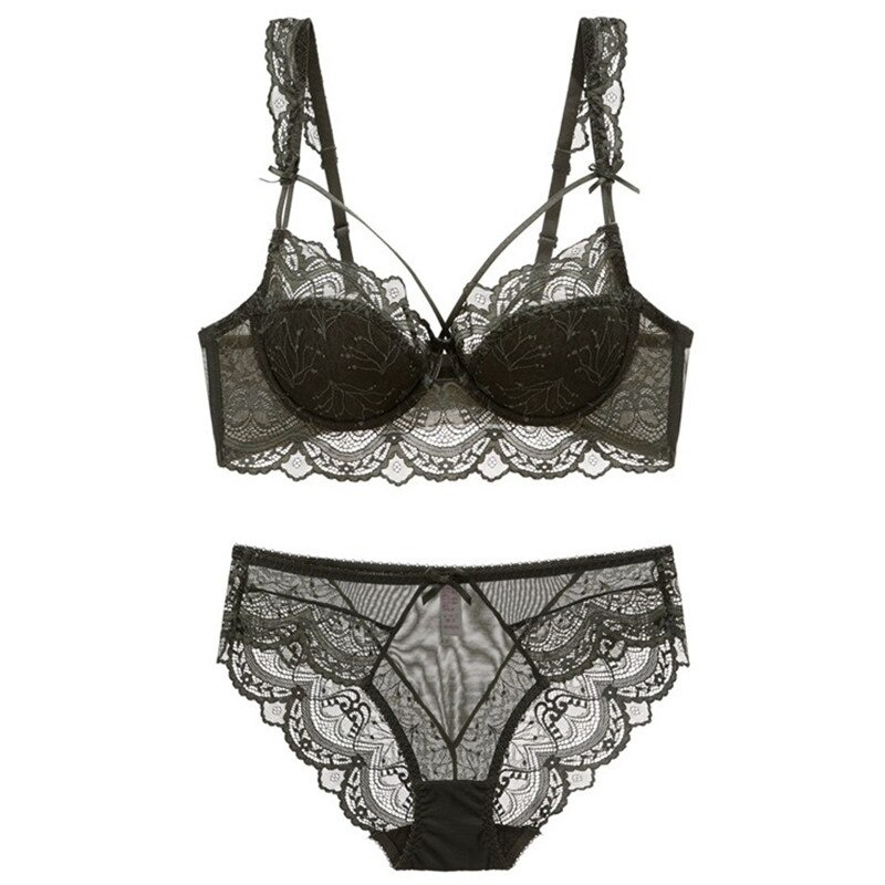Sexy Lace Women's Underwear / Ladies Push Up Bra Set / Erotic Adult Lingerie - EVE's SECRETS