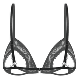 Sexy Ladies Push Up See Through Bra / Hollow Out Open Cups Womens Lingerie - EVE's SECRETS