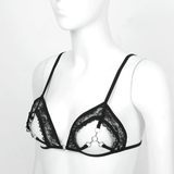 Sexy Ladies Push Up See Through Bra / Hollow Out Open Cups Womens Lingerie - EVE's SECRETS