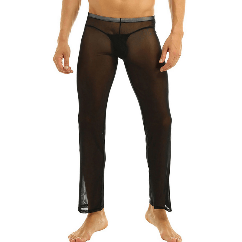 Sexy Lightweight Mesh Pants / Comfortable See-through Breathable Trousers / Men's Erotic Outfits - EVE's SECRETS