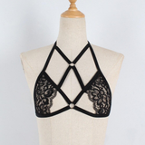 Sexy Lingerie Women Bra / Underwear Sexy Lace Bandage / Crop Top Strap Bralette Bikini Swimsuit - EVE's SECRETS
