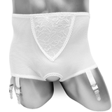Sexy Man's Boxer Panties With Lace And Suspenders For Stockings / Aesthetic Male Underwear - EVE's SECRETS