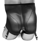 Sexy Man's Boxer Panties With Lace And Suspenders For Stockings / Aesthetic Male Underwear - EVE's SECRETS