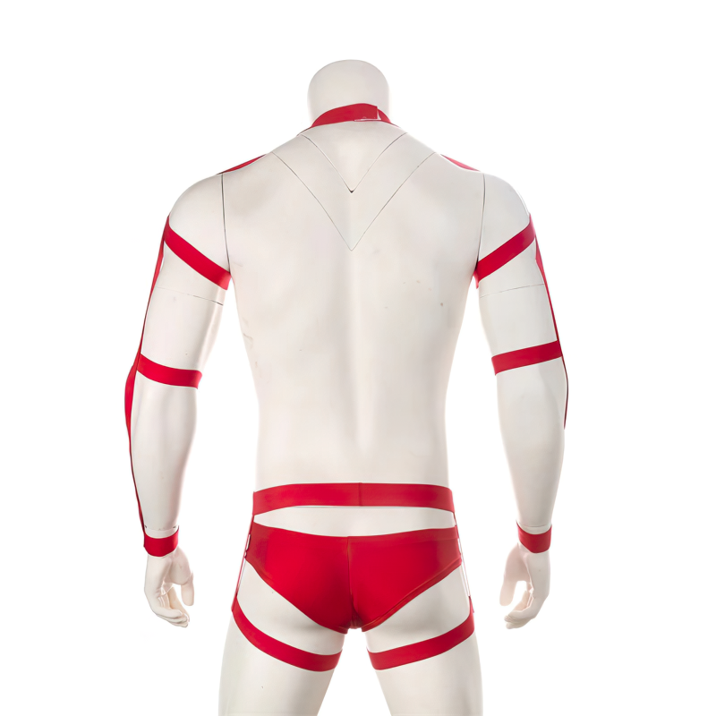 Sexy Men's Elastic Bondage Body Harness Underwear / Male Fetish Stage Wear Lingerie - EVE's SECRETS