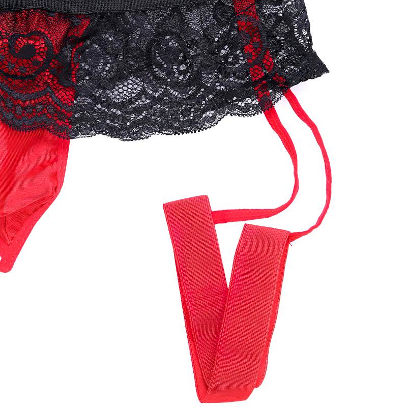 Sexy Men's Elastic Pouch Lingerie / Open Butt Erotic G-String Panties / Gay Underwear Underpants - EVE's SECRETS