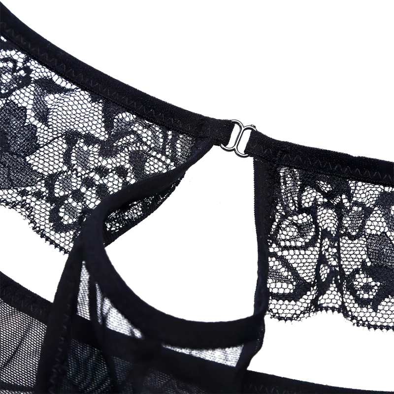 Sexy Men's Lace Transparent Underwear / See-Through Mesh Front Hole Lingerie Underpanties - EVE's SECRETS