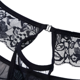 Sexy Men's Lace Transparent Underwear / See-Through Mesh Front Hole Lingerie Underpanties - EVE's SECRETS
