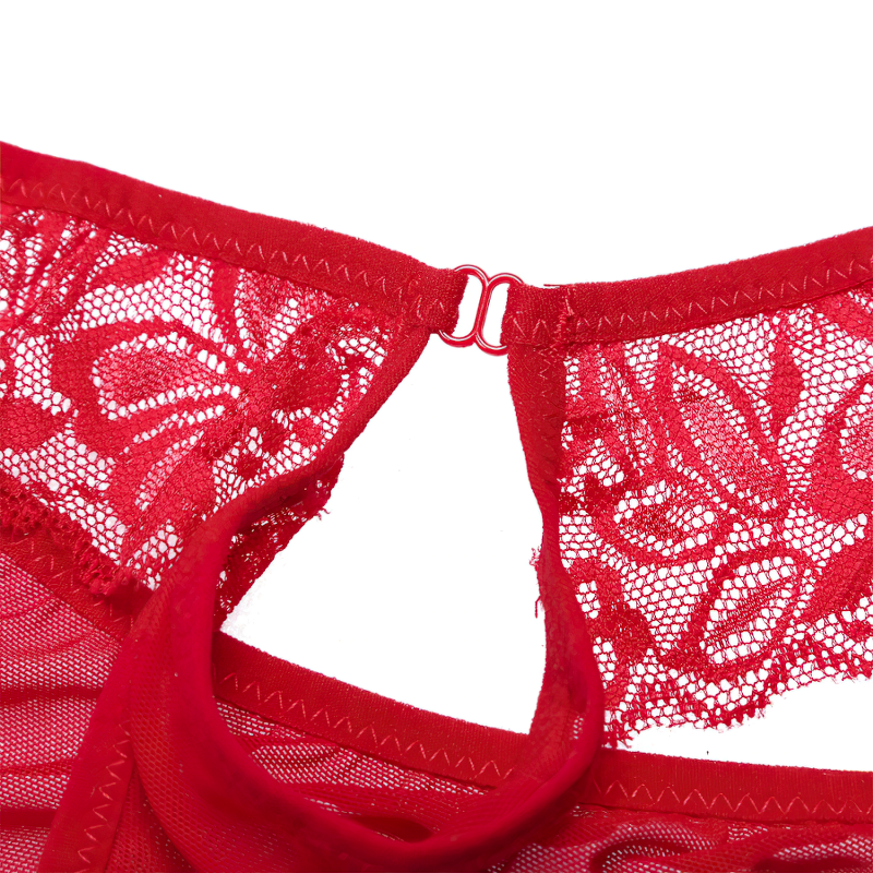 Sexy Men's Lace Transparent Underwear / See-Through Mesh Front Hole Lingerie Underpanties - EVE's SECRETS