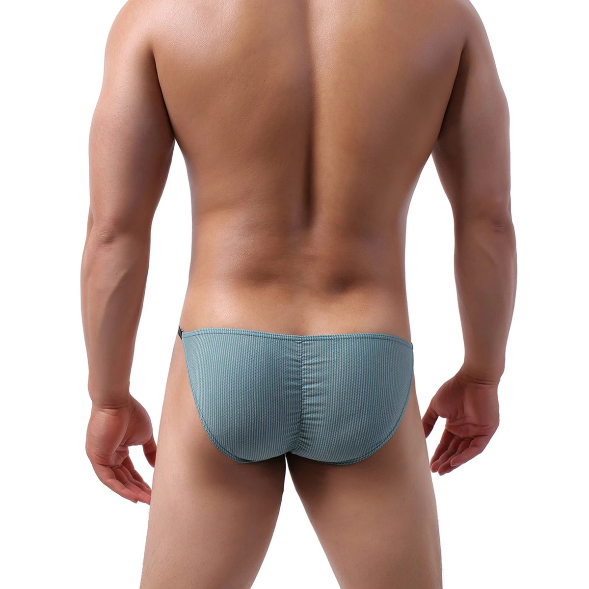 Sexy Men's Low Waist Underwear / Male Mini Panties / Exotic Underpants with Penis Pouch - EVE's SECRETS