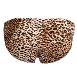 Sexy Men's Print Leopard Underwear / Male Bikini Panties with Bulge Pouch / Exotic Briefs - EVE's SECRETS
