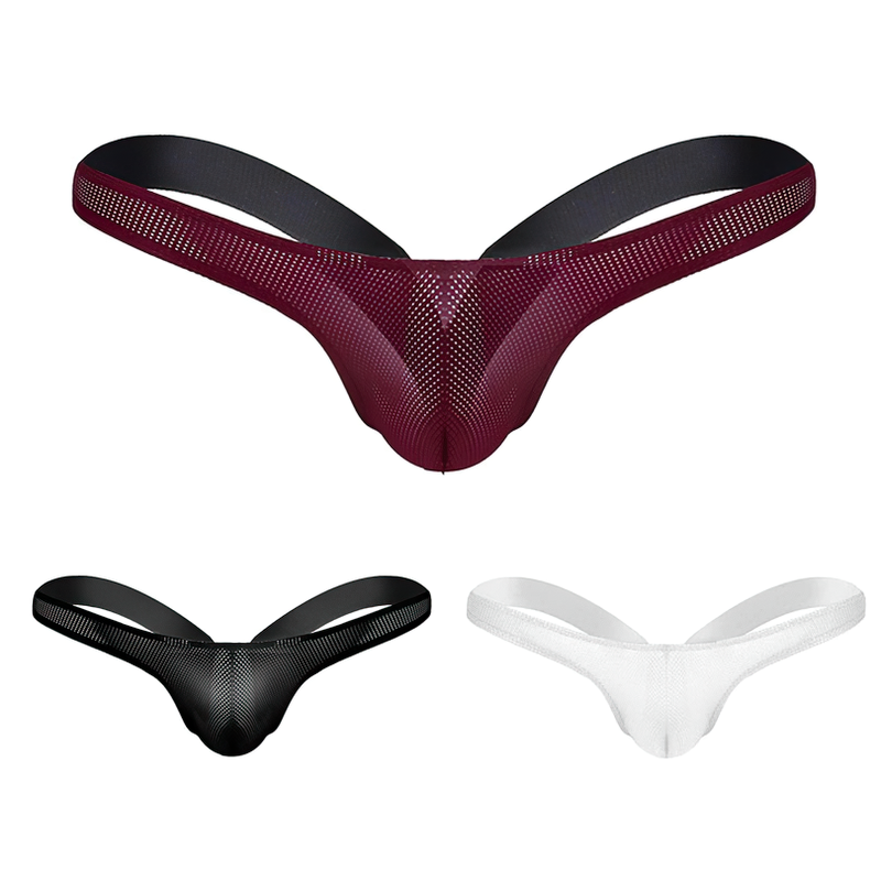 Sexy Men's See Through Open Back Lingerie / Stretchy G-String Bikini Thong Underpanties - EVE's SECRETS