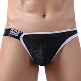 Sexy Herren-Unterwäsche-Bikini / modische, schnell trocknende Herren-Slips / erotische elastische Dessous