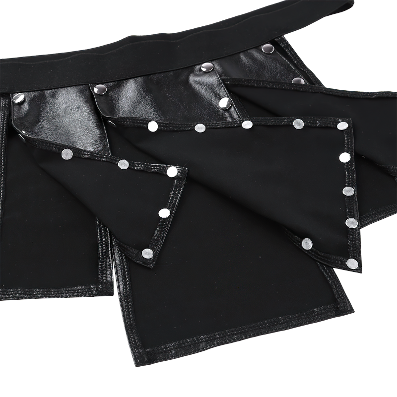 Sexy Novelty Scotland Lingerie Panties / Faux Leather Low Rise Underwear Skirt - EVE's SECRETS