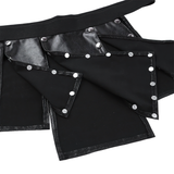 Sexy Novelty Scotland Lingerie Panties / Faux Leather Low Rise Underwear Skirt - EVE's SECRETS