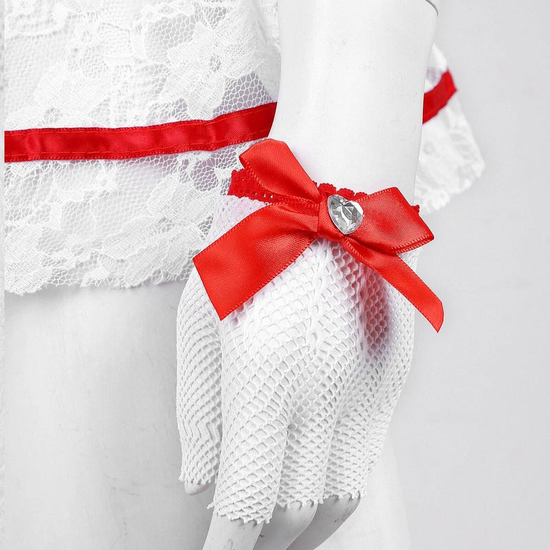 Sexy Nurse Lace Dress Cosplay Set / Role-Playing Sex Costume for Women - EVE's SECRETS
