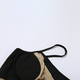 Sexy Outfits For Women / Transparent Mini Dress With Deep Neck / Erotic Tight Clothes - EVE's SECRETS
