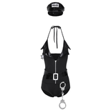 Sexy Police Officer Cosplay Four-piece Costume / Women's Erotic Outfits for Sex Games - EVE's SECRETS