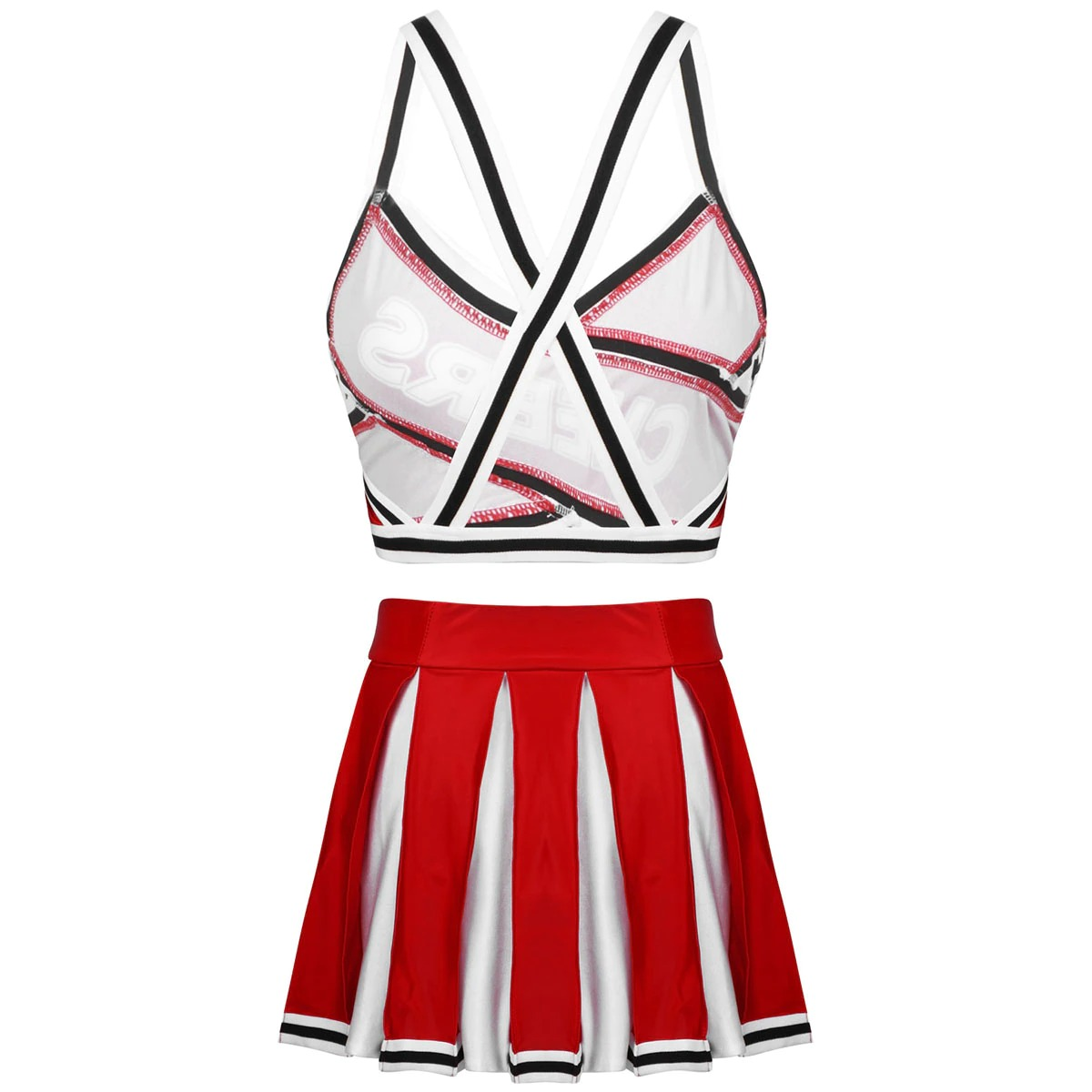 Sexy Schoolgirl Costume Cheerleader / Women's Schoolgirl Uniform for Role Sex Games - EVE's SECRETS