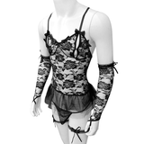 Sexy Sissy Lingerie Set for Men / Men's Tempting Lace Underwear with Bows / Male Erotic Outfits - EVE's SECRETS