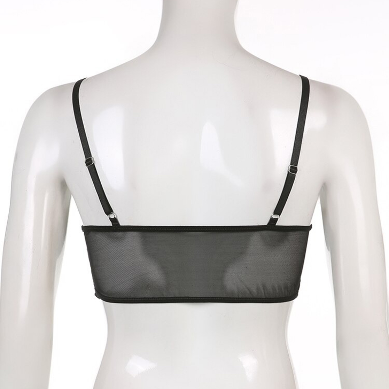 Sexy Transparent Corset for Ladies / Women's Crop Top with Lace / Erotic Solid Clothes - EVE's SECRETS