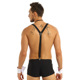 Sexy Waiter Cosplay Male Lingerie Costumes / Erotic Maid Uniform Outfits For Men - EVE's SECRETS