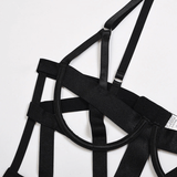 Sexy Women's Strappy Body Harness / Nylon Bodysuit in Alternative Style - EVE's SECRETS
