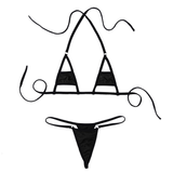 Sexy Women Underwear Lingerie Set / Micro Bikini Bra Top with Briefs Bottoms - EVE's SECRETS
