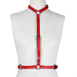 Sexy Women's Faux Leather Body Harness in Different Colors / Adjustable Body Bondage - EVE's SECRETS