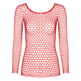 Sexy Women's Fishnet Top / Slim Fit Stretchy Clothing for Women / Female Eye-Catching Outfits - EVE's SECRETS