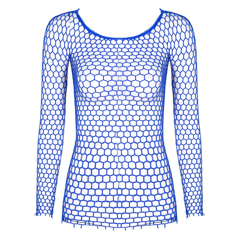 Sexy Women's Fishnet Top / Slim Fit Stretchy Clothing for Women / Female Eye-Catching Outfits - EVE's SECRETS
