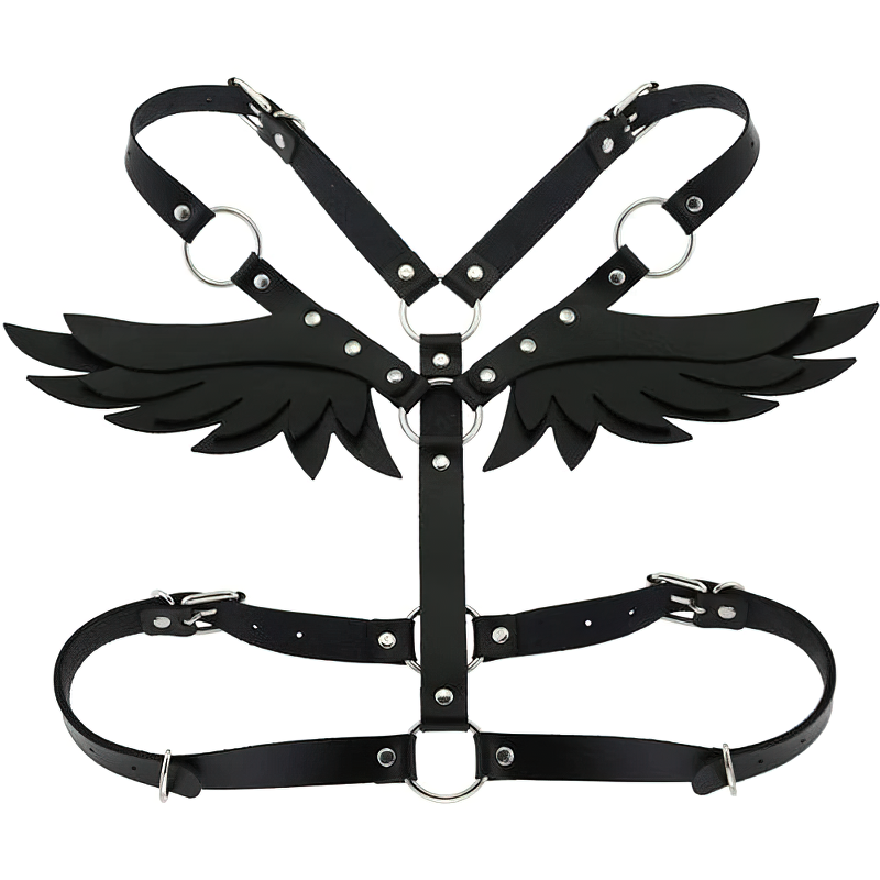 Sexy Women's Harness Gothic Belts / Fetish Fashion Angel Wings of Body Accessories - EVE's SECRETS