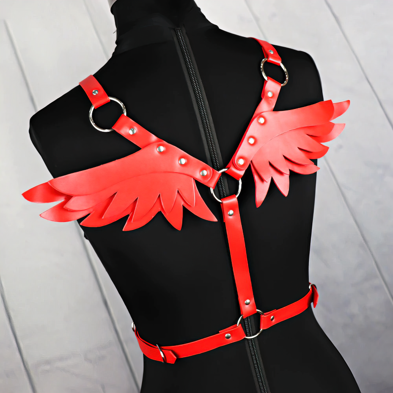 Sexy Women's Harness Gothic Belts / Fetish Fashion Angel Wings of Body Accessories - EVE's SECRETS