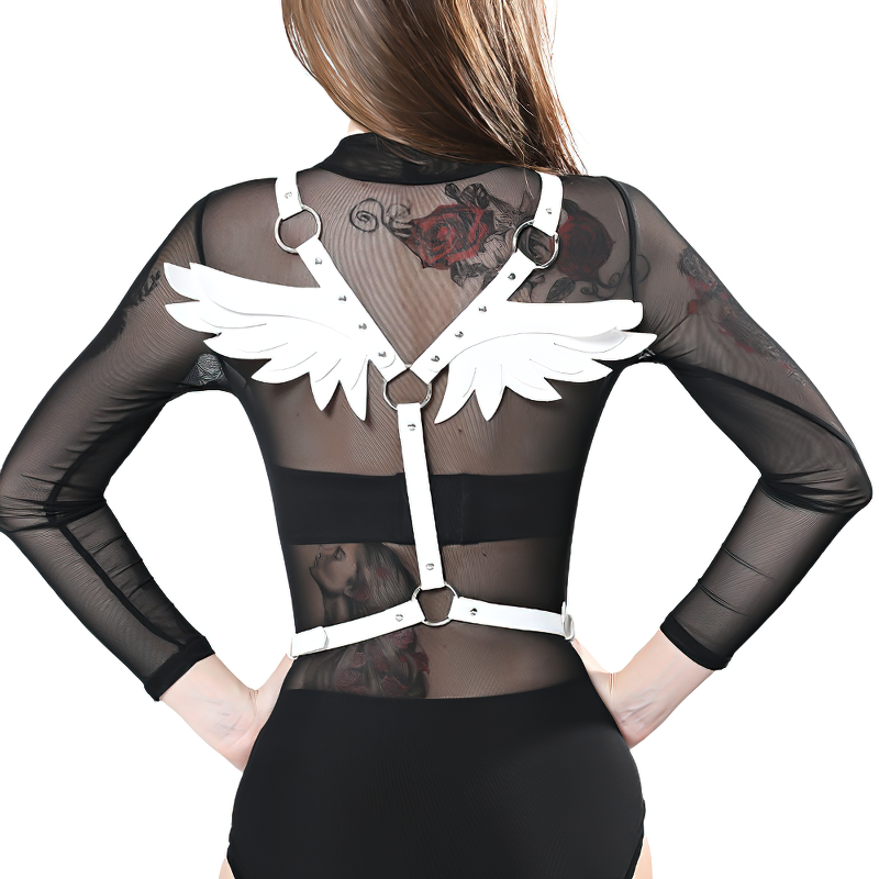 Sexy Women's Harness Gothic Belts / Fetish Fashion Angel Wings of Body Accessories - EVE's SECRETS