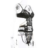Sexy Women's Lace See Through Set of Bra and Panties / Luxury Black Ladies Underwear - EVE's SECRETS
