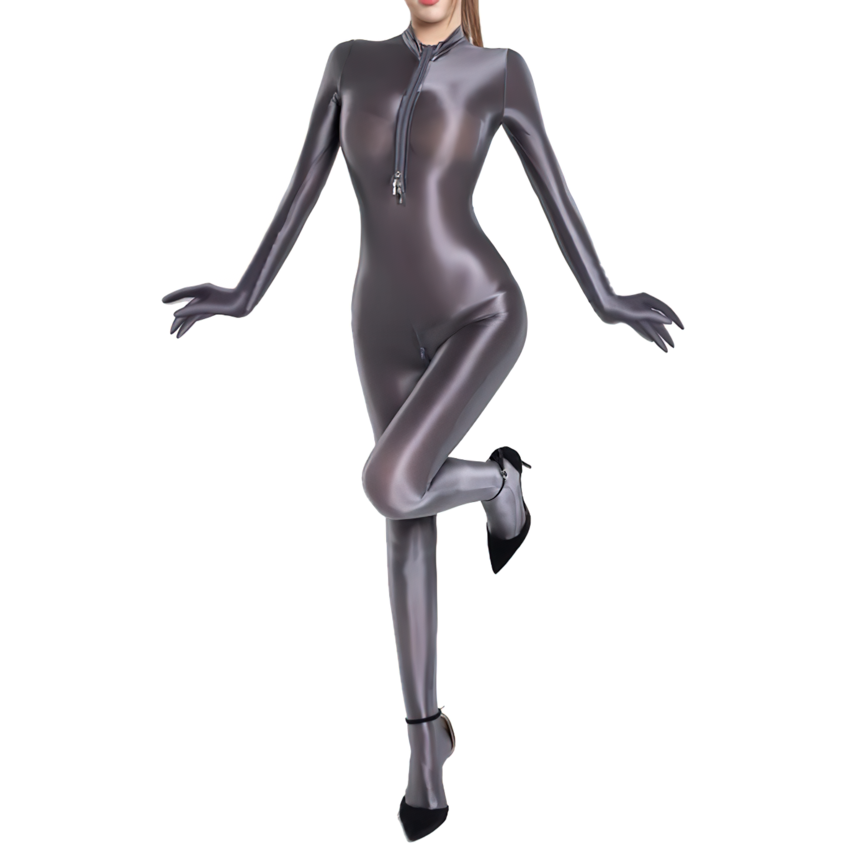 Sexy Women's Overalls With Open Crotch / One-Piece Women's Tight-Fitting Clothing For Sex And Games - EVE's SECRETS