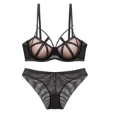 Sexy Women's Push-Up Bra Set / Lace Panties with Hollow Brassiere / Erotic Lingerie - EVE's SECRETS
