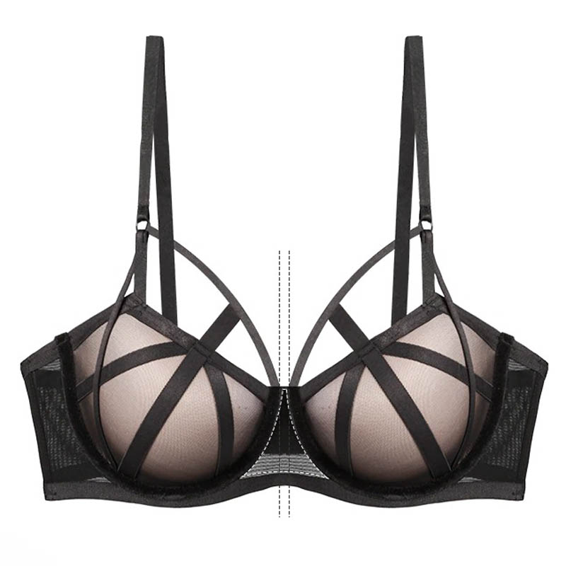 Sexy Women's Push-Up Bra Set / Lace Panties with Hollow Brassiere / Erotic Lingerie - EVE's SECRETS