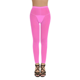Sexy Women's Soft Slim Leggings / See-through Mesh Stockings with Brief Lingerie - EVE's SECRETS