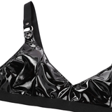 Sexy Women's Underwear Set / Fetish Rave Underwear / Elastic Straps Bra Top with Mini G-string - EVE's SECRETS