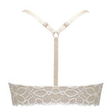 Sexy Y-shaped Back Beauty / Front Closure Wire Free Lace Floral Women's Underwear - EVE's SECRETS