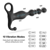 Silicone Anal Beads Sex Toys / Adult Anal Prostate Massager / Erotic Anal Vibrant Plug - EVE's SECRETS