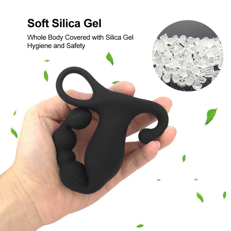Silicone Anal Beads Sex Toys / Adult Anal Prostate Massager / Erotic Anal Vibrant Plug - EVE's SECRETS