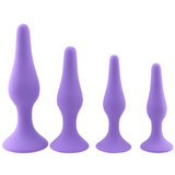 Silicone Anal Butt Plug in Four Sizes / Sex Toys for Men and Women - EVE's SECRETS