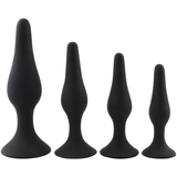 Silicone Anal Butt Plug in Four Sizes / Sex Toys for Men and Women - EVE's SECRETS
