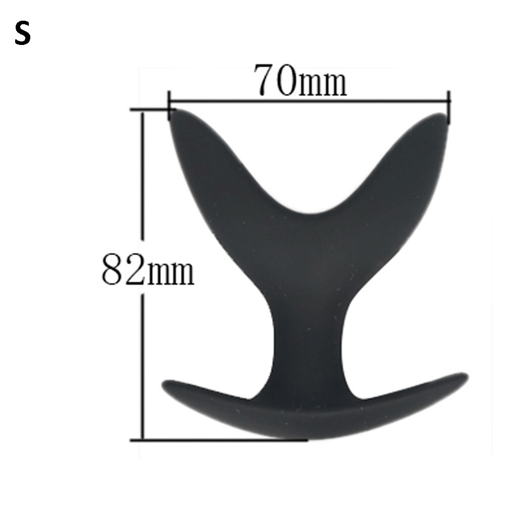 Silicone Anal Plugs /  Soft Split Anal Butt Plug / Anal Extender Sex Toys for Woman And Man - EVE's SECRETS