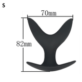 Silicone Anal Plugs /  Soft Split Anal Butt Plug / Anal Extender Sex Toys for Woman And Man - EVE's SECRETS